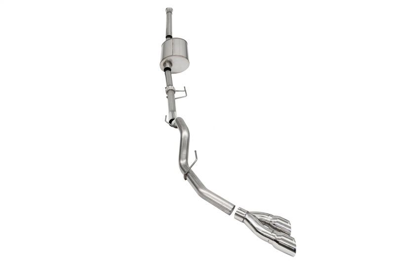 Cadillac Escalade Performance Exhaust - Single Side Exit - CORSA Performance - Cat-Back Sport - Polished - `21-`27